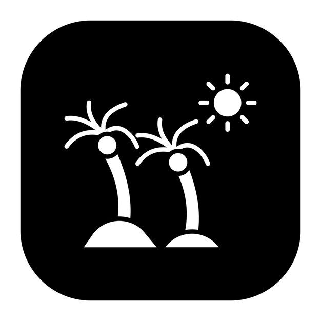 Ilustración vectorial de las islas