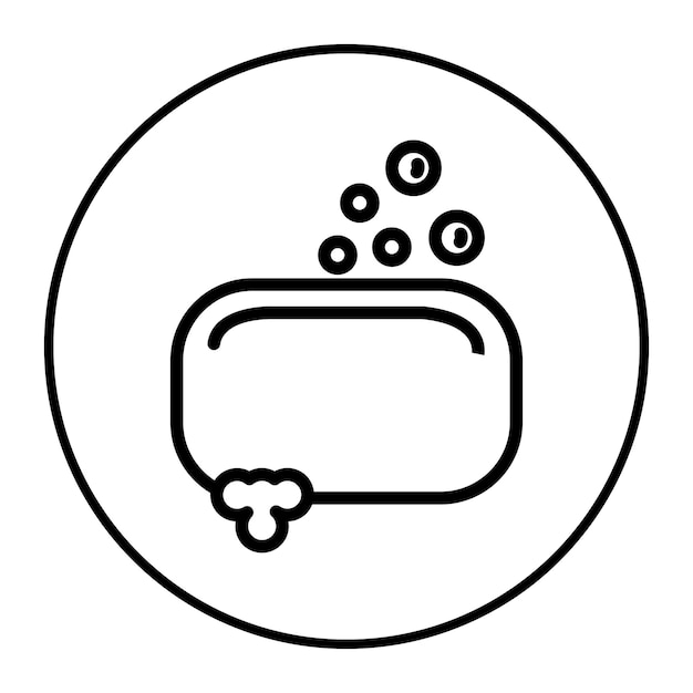 Ilustración vectorial del jabón