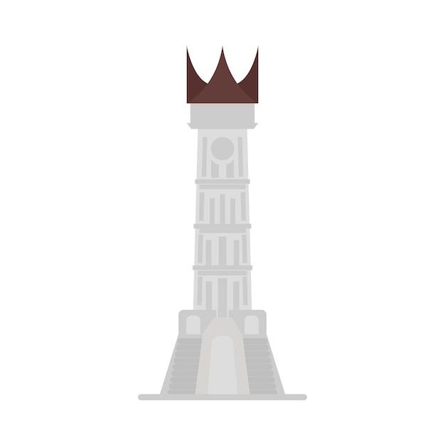 Ilustración vectorial de Jam Gadang