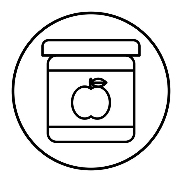 Ilustración vectorial de Jam