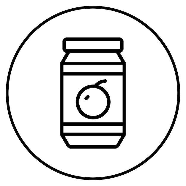 Ilustración vectorial de Jam