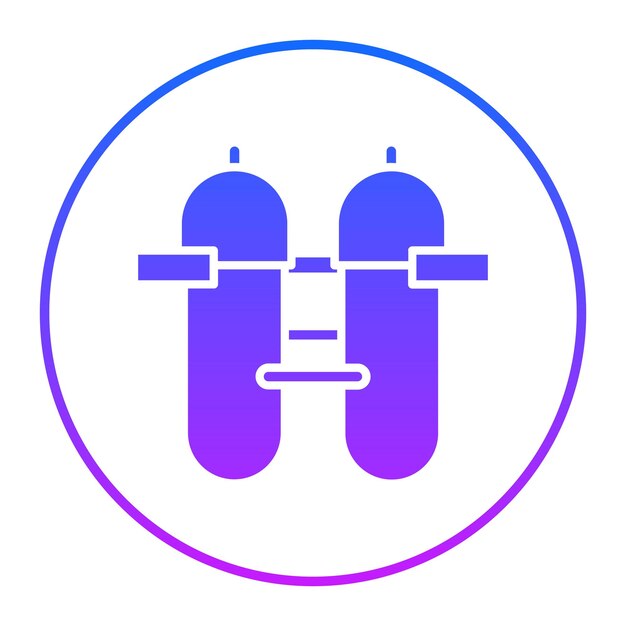 Ilustración vectorial de Jetpack