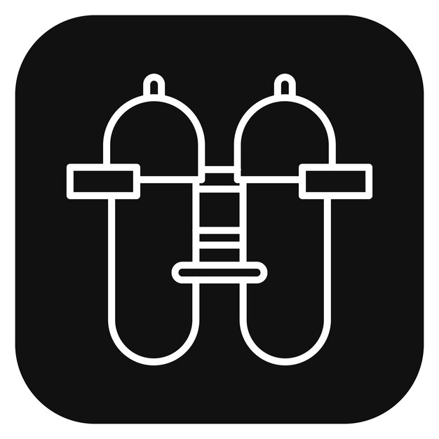 Ilustración vectorial de Jetpack