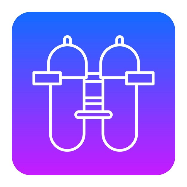 Ilustración vectorial de Jetpack