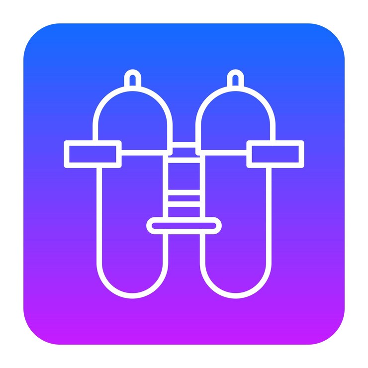 Vector ilustración vectorial de jetpack