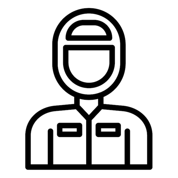Ilustración vectorial del jinete