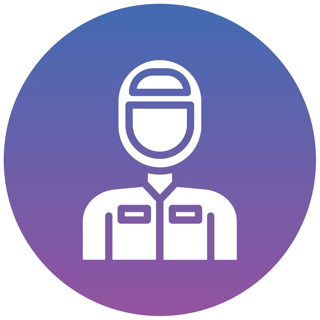 Ilustración vectorial del jinete