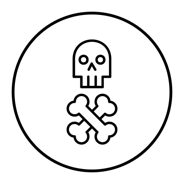 Ilustración vectorial de Jolly Roger
