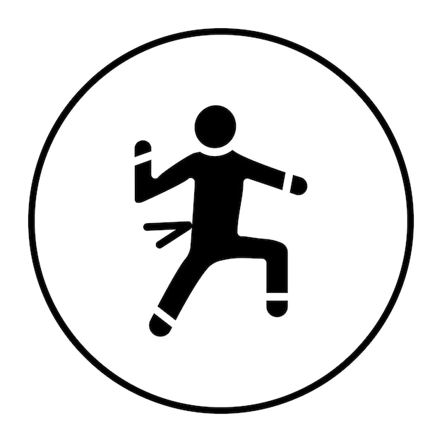 Ilustración vectorial de judo