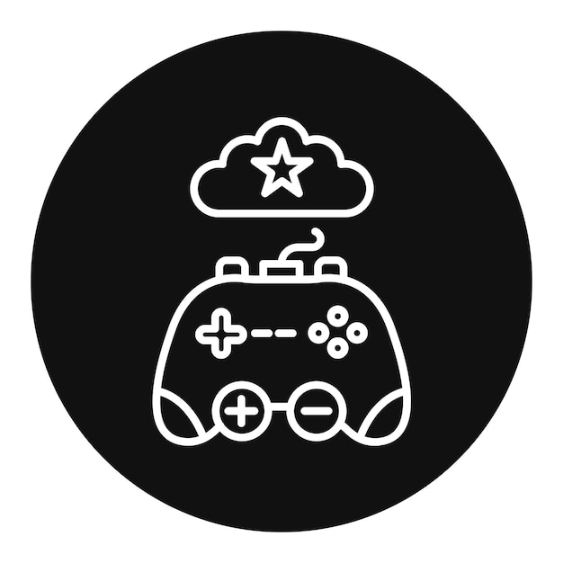 Ilustración vectorial del juego de nubes
