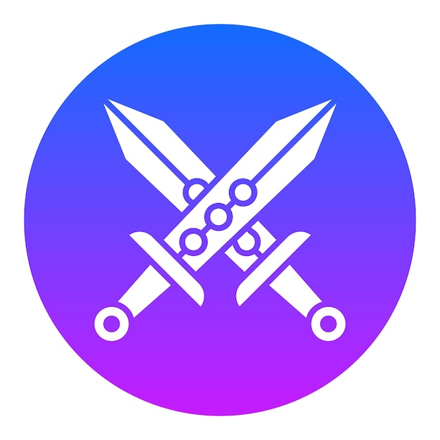 Ilustración vectorial del juego Sword