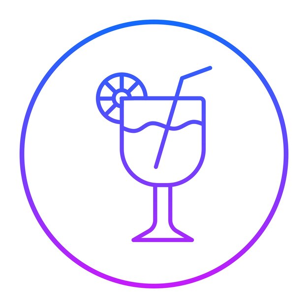 Ilustración vectorial de jugo