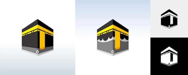 Vector ilustración vectorial kaaba