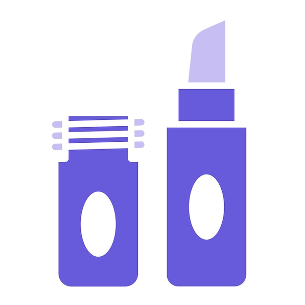 Ilustración vectorial de lápiz labial