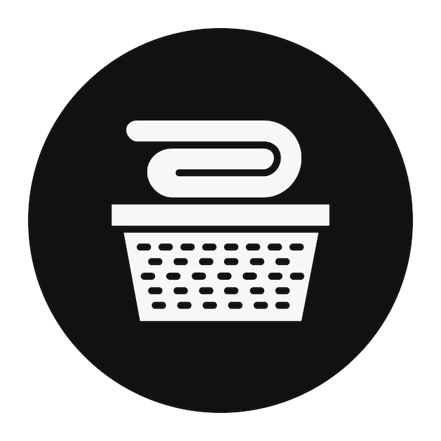 Ilustración vectorial de la lavandería