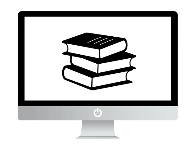ilustración vectorial de un libro sobre un fondo transparente