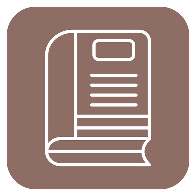 Ilustración vectorial de libros de revistas