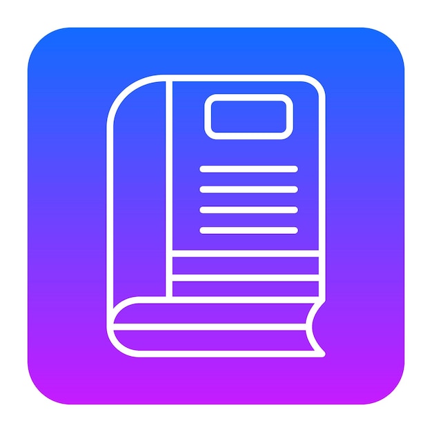Ilustración vectorial de libros de revistas