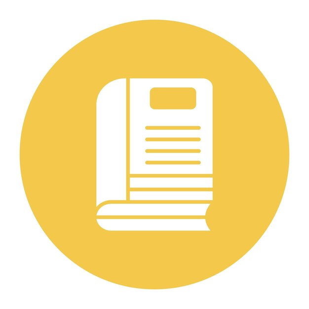 Ilustración vectorial de libros de revistas
