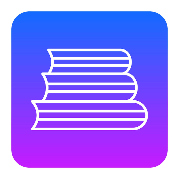 Ilustración vectorial de libros