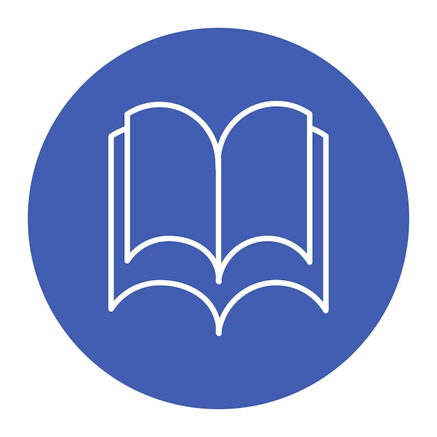 Ilustración vectorial de libros