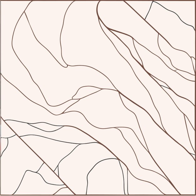 Ilustración vectorial de línea de mármol