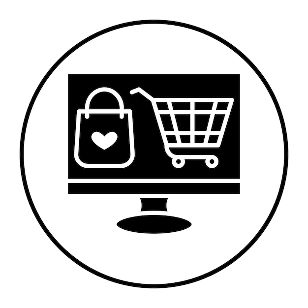 Ilustración vectorial en línea del producto