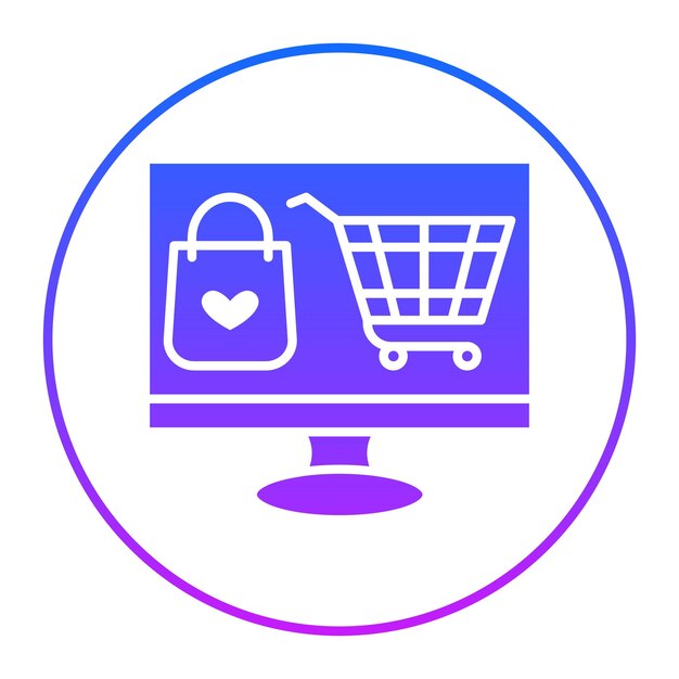 Ilustración vectorial en línea del producto