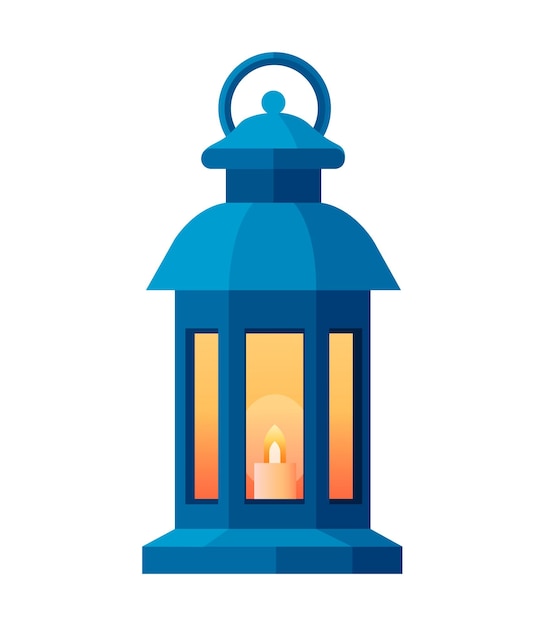 Ilustración vectorial de la linterna del Ramadán