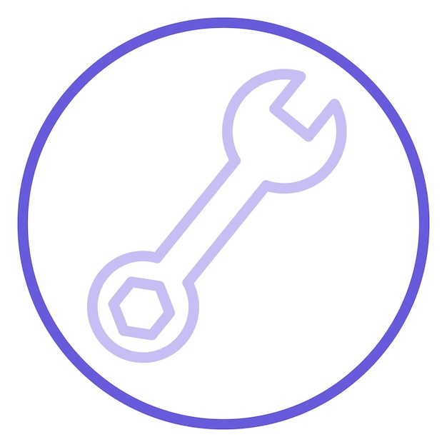 Ilustración vectorial de la llave