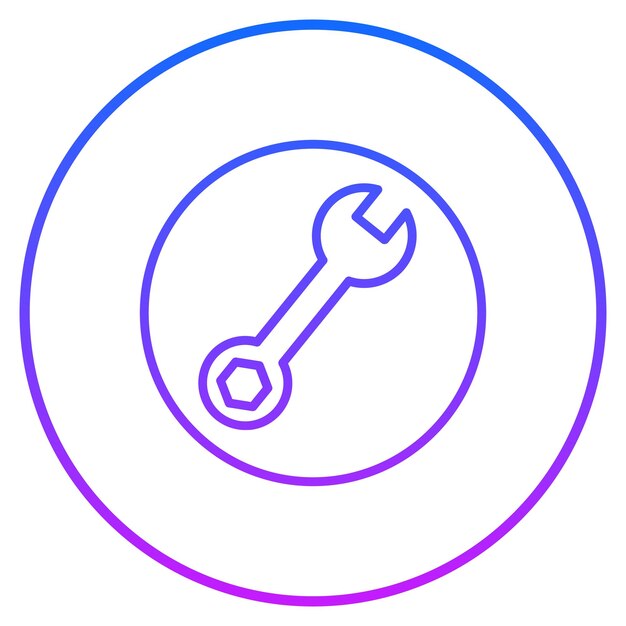 Ilustración vectorial de la llave
