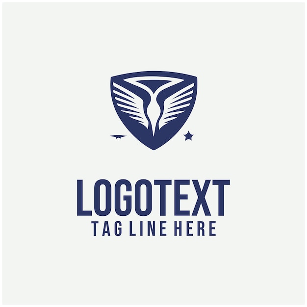 Ilustración vectorial del logotipo de un automóvil deportivo lineal