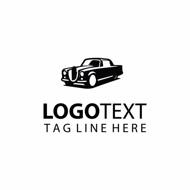 Una ilustración vectorial del logotipo de un automóvil de velocidad