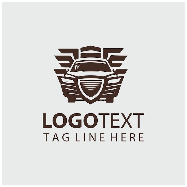 Ilustración vectorial del logotipo de los camiones