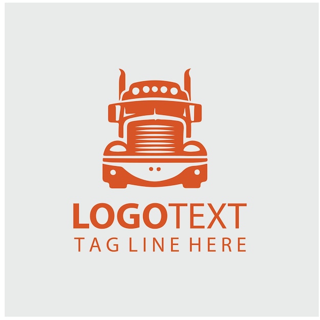 Ilustración vectorial del logotipo de los camiones