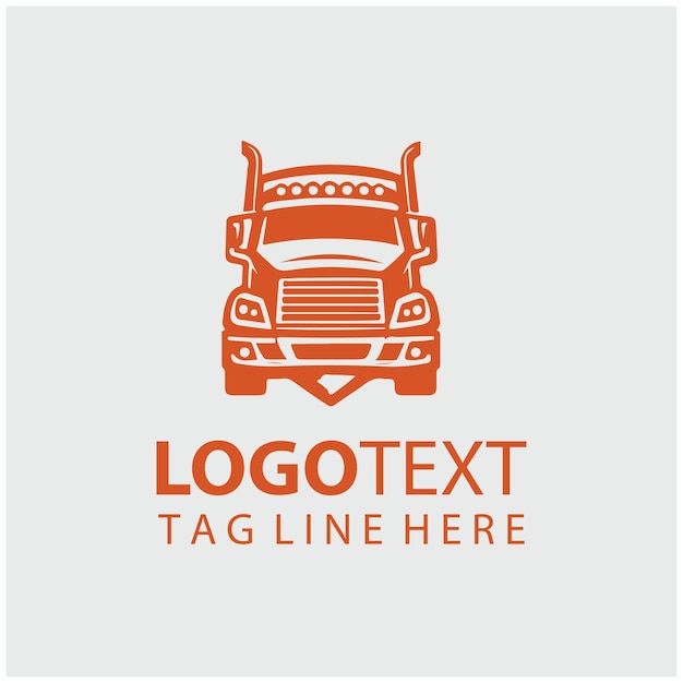 Ilustración vectorial del logotipo de los camiones