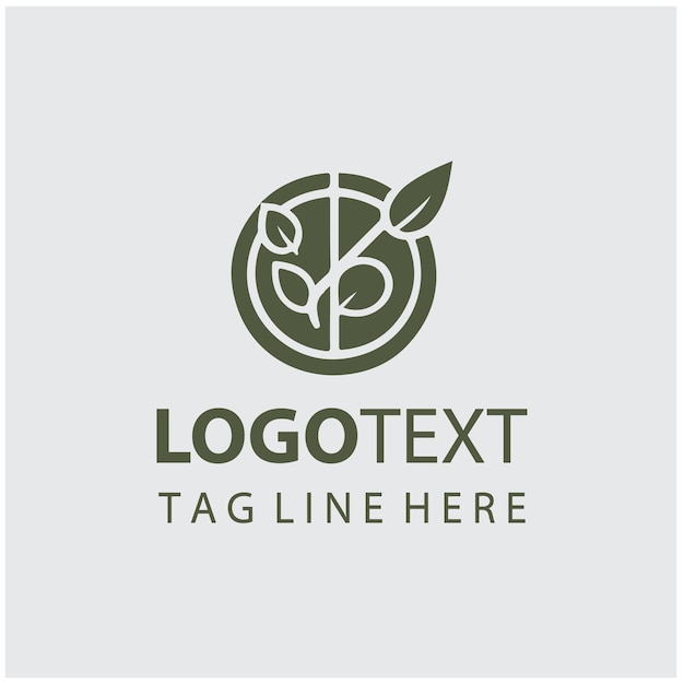 Ilustración vectorial del logotipo del cerebro