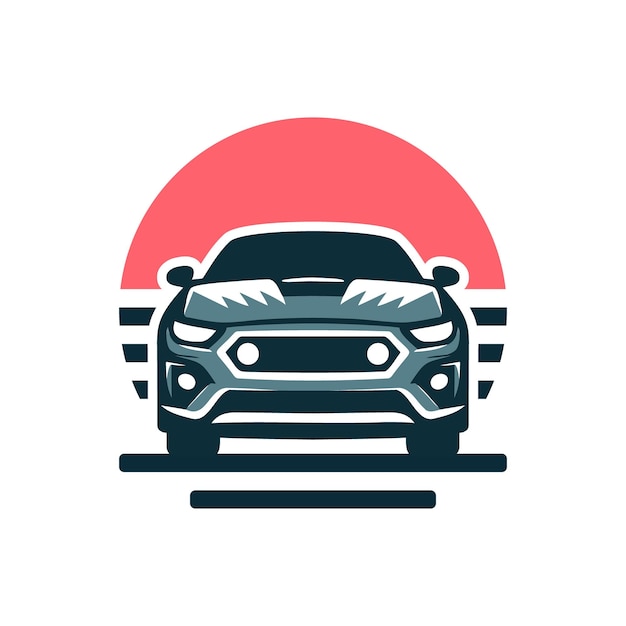 Ilustración vectorial del logotipo de la compañía automotriz de automóviles deportivos