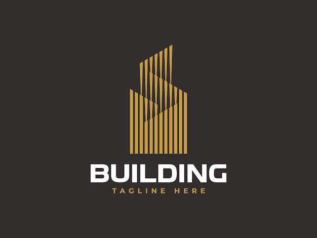 Ilustración vectorial del logotipo de la construcción