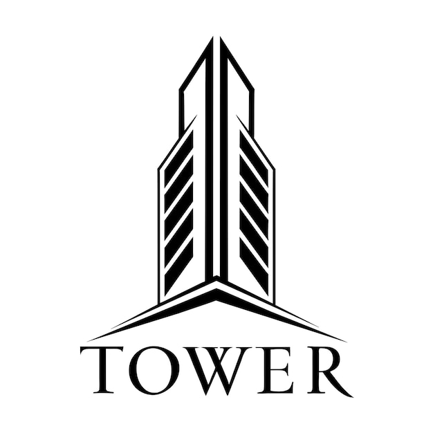 Ilustración vectorial del logotipo del edificio 31