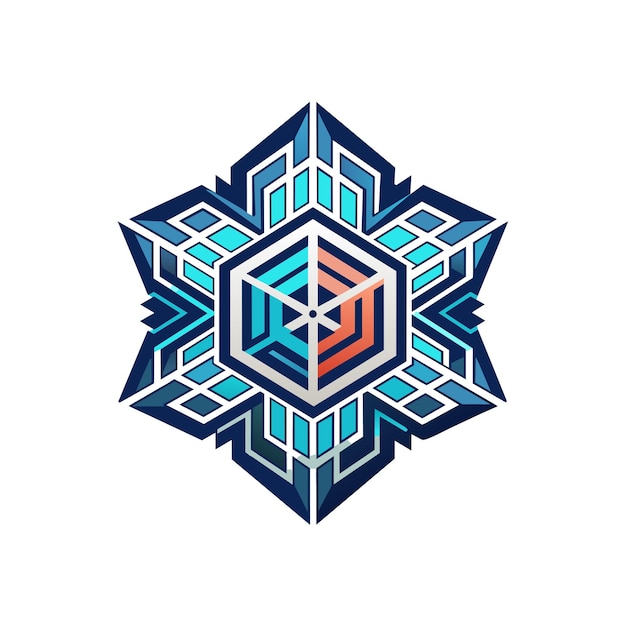 Ilustración vectorial del logotipo de la empresa de tecnología
