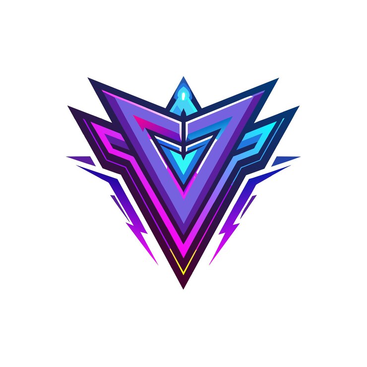 Vector ilustración vectorial del logotipo de la empresa de tecnología