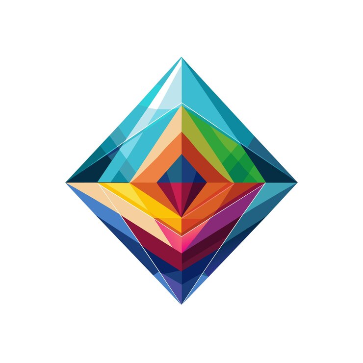 Vector ilustración vectorial del logotipo de la empresa de tecnología