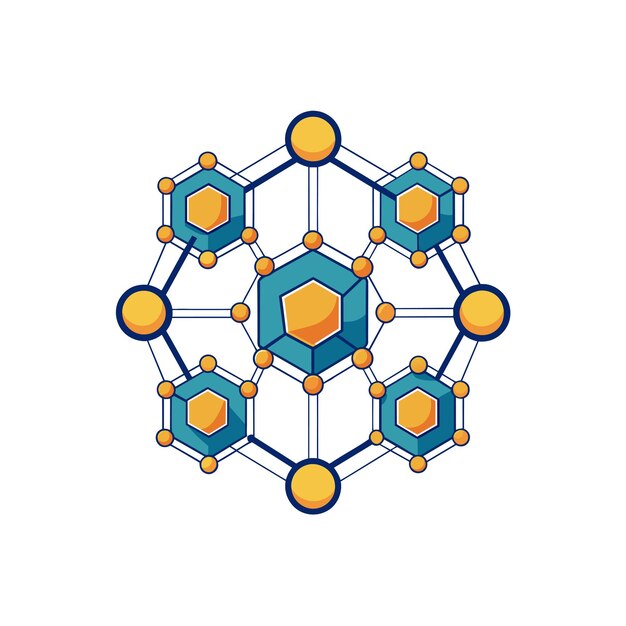 Ilustración vectorial del logotipo de la empresa de tecnología