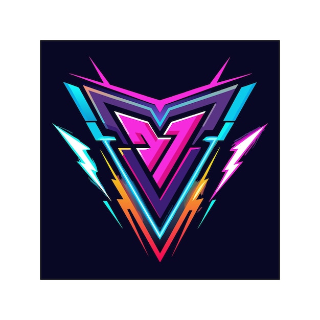 Ilustración vectorial del logotipo de la empresa de tecnología