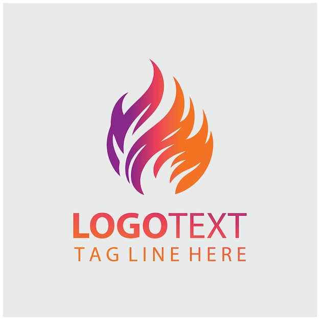 Ilustración vectorial del logotipo de Flaming Lady