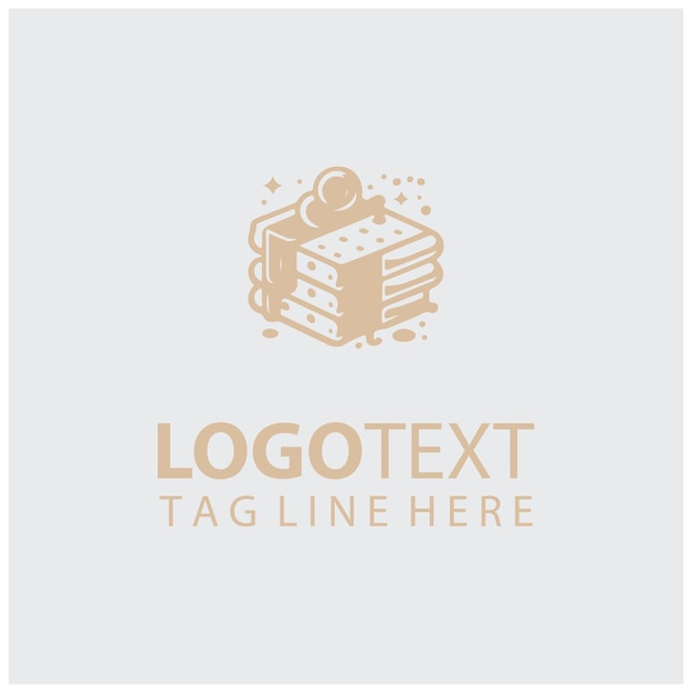 Ilustración vectorial del logotipo de las galletas