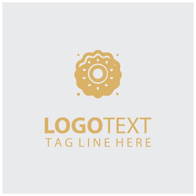 Ilustración vectorial del logotipo de las galletas