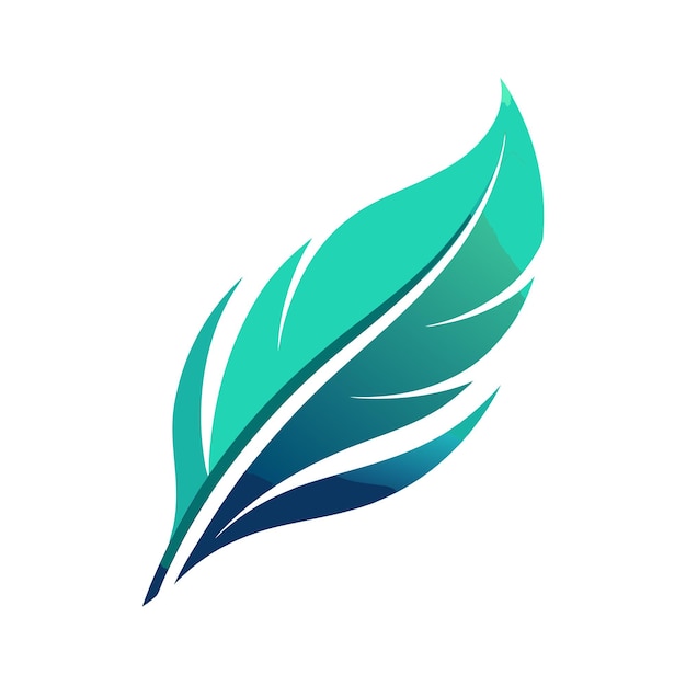 Ilustración vectorial del logotipo del gradiente de pájaro colorido
