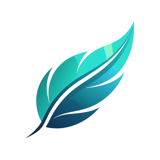Ilustración vectorial del logotipo del gradiente de pájaro colorido